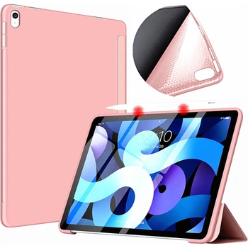 Чохол BeCover Tri Fold Soft TPU Silicone для Apple iPad Air 11" M4 2026 Pink (715240)