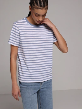 Футболка хлопковая женская Colin's CL1079954BLE M Blue (8684890134377)