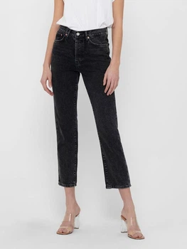 Джинси ONLFINE LIFE HI RISE STRA ANK DNM JEANS 15209444 Black Wash ONLY 27/32 Чорний 15209444BLACKWASH 30/32