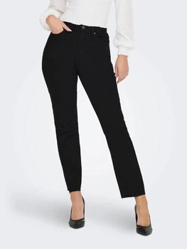 Джинси ONLEMILY HW STR CRP ANK RAW MAE034 NOOS 15219264-Black Denim ONLY 15219264-BLACK DENIM 31/32