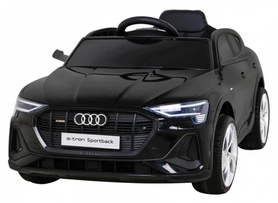 Samochód elektryczny dla dzieci Audi E-Tron Sportback LED z pilotem Czarny PA.QLS-6688.CZ (5903864951288)