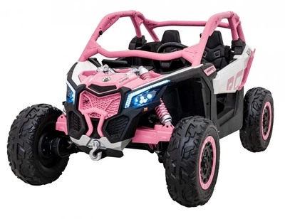 Buggy elektryczny dla dzieci Maverick Turbo RR Różowy PA.DK-CA001.ROZ (5903864940510)