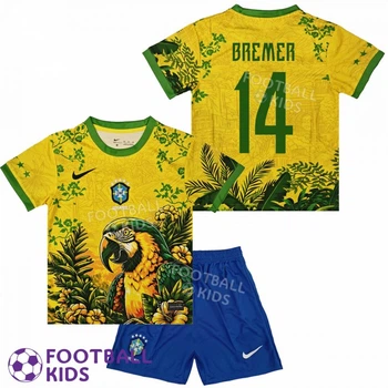 Футбольная форма для детей BREMER 14 сборной Бразилии 2026 Special Edition Brazil FIFA World Cup 135-145 см (set4751-137200-4)