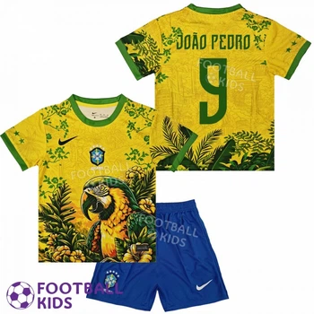 Футбольная форма для детей JOAO PEDRO 9 сборной Бразилии 2026 Special Edition Brazil FIFA World Cup 145-155 см (set4751-137197-4)