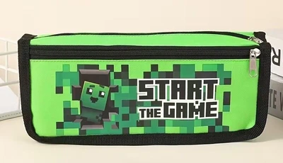 Пенал шкільний косметичка Майнкрафт Minecraft Angoo