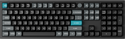 Клавиатура беспроводная Keychron Q6 Ultra Keychron Red Switch Black RGB (Q6U-M1-UA)