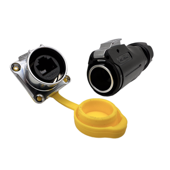 Разъем герметичный CNlinko LP-24-RJ45, IP67, 8 pin, розетка/штекер