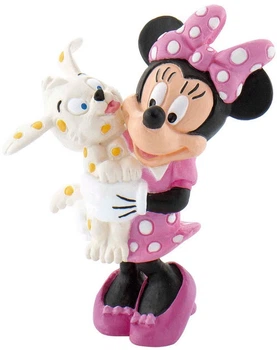 Фігурка Bullyland Disney Minnie з цуценям 7 см (4007176153291)