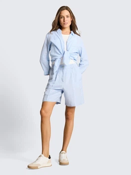 Шорты льняные Tom Tailor 1049995 XL Голубые