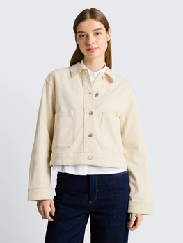 Куртка джинсовая Tom Tailor 1049758 L Белая