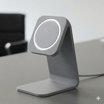 Мінімалістична настільна док-станція MagSafe для iPhone