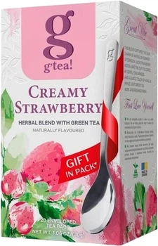 Чай зеленый Grace Creamy Strawberry 20 пакетиков х 1.5 г (5060846026089)