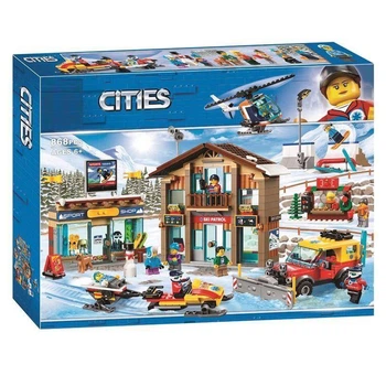 Большой Конструктор City (Сити) Горнолыжный курорт Ski Resort | Игровой набор