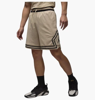 Шорты мужские Jordan Sport Mens Dri- F I T Mesh Diamond Shorts Beige M Бежевий HF9910-206
