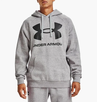 Кофта мужская Under Armour Rival Fleece Big Logo Hd Grey M Сірий 1357093-011