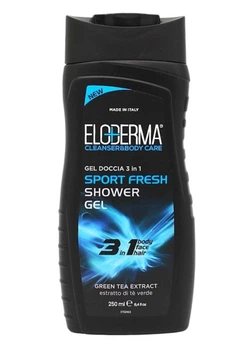 Гель-пінка для душу чоловічий Eloderma 3в1 Sport Fresh 250 мл