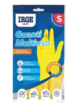 Рукавиці господарчі латексні Irge розмір S