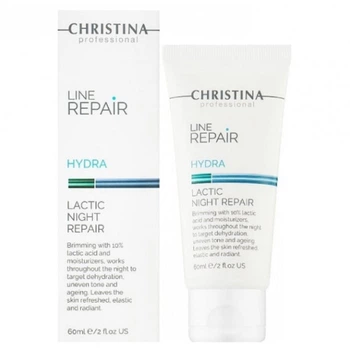 Крем «Ночное восстановление» с молочной кислотой Christina Line Repair Hydra Lactic Night Repair 60 мл
