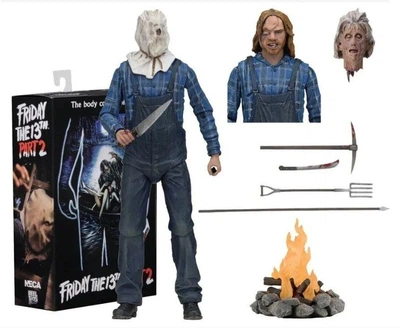 Фигурка Jason Voorhees / Джейсон Вургис из фильма Friday the 13th Part 2 – коллекционная модель, 18 см, с аксессуарами