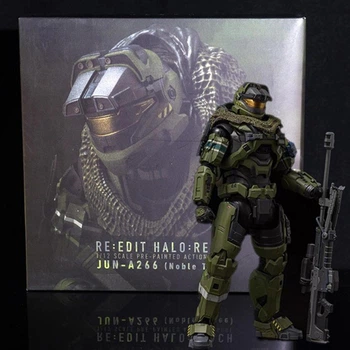 Коллекционная фигурка Jun-A266 Noble Three / Спартанец Halo Reach 18 см. Halo: Reach action figure collectible