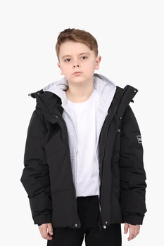Куртка для хлопчика 164 колір чорний XING ЦБ-00289728