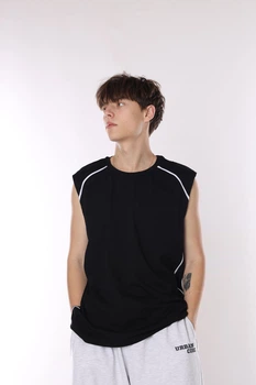 Майка чоловіча S колір чорний YUKI ЦБ-00295562