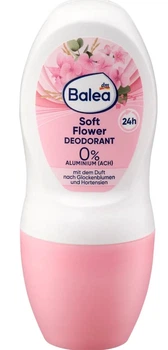 Balea Deo Roll-on Soft Flower роликовий дезодорант «Ніжна квітка», 50 мл