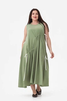 Сарафан Garne 48(XL) Зелений (146519)