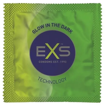Презервативы EXS Glow in the Dark - Светящийся в темноте 1 шт