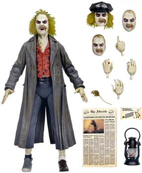 Набор фигурок Neca Beetlejuice 1988 Ultimate Beetlejuice Tour Guide The Bio-Exorcist 18 см (634482606247)