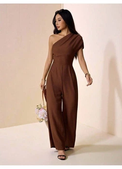 Комбінезон SHEIN S Коричневий sz25052011526046508