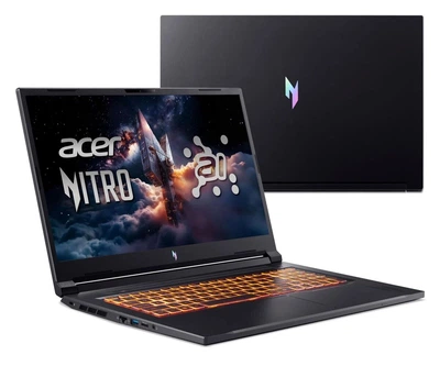 Ноутбук Acer Nitro V17 AI Ryzen AI 9-365/16GB/1TB RTX5070 (ANV17-61 || NH.QZHEP.006)
