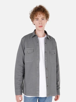 Джинсовая куртка мужская Colin's CL1070093GRA M Gray (8684112314761)