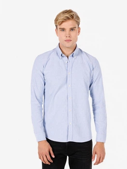 Рубашка хлопковая мужская Colin's CL1071394LBL M Light Blue (8684112323930)