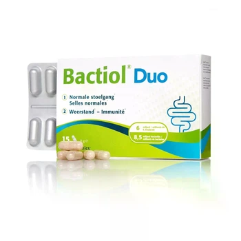 Пробиотик Bactiol Duo (ProBactiol Duo) Metagenics, 30 капсул, для микрофлоры, ЖКТ и контроля Candida