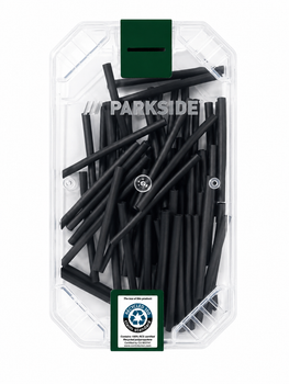 Термоусаживающая трубка PARKSIDE 2 x 45 мм, 70 шт, набор изоляционных трубок