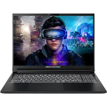 Ноутбук Dream Machines 15.6 RT5070-15UA23 FHD+ 165Hz/Ryzen AI 9 HX370/32GB/2TB/RTX 5070/DOS/Black (RT5070-15UA23)