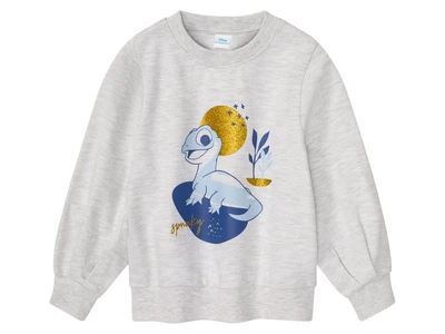 Світшот двунитка для дівчинки Disney LIDL 387286 122-128 см (6-8 years) біло-сірий