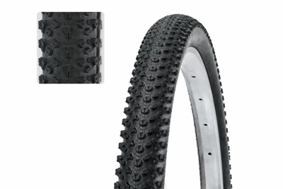 Покрышка 26" x 1.95 черный с антипрок. защ. 5мм (мелкий шип) WANDA W1197