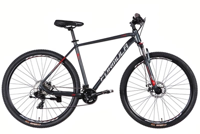 Велосипед горный AL 29" Formula Thor DD CS 2026, рама 21" черный с серебристым (OPS-FR-29-432)