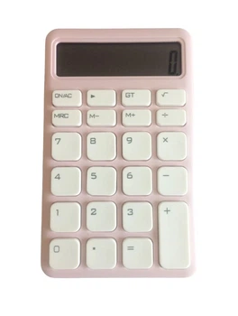 Калькулятор Lela 8,5 х 14 х 1,5 см Рожевий (F-2283.1)