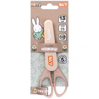 Ножиці дитячі Yes Miffy 13см у футлярі (480491)