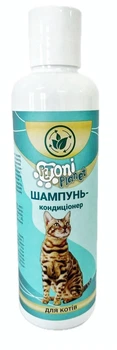 Шампунь кондиціонер для котів Petoni Planet 200мл