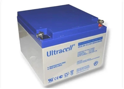 АКБ Ultracell UCG26-12 12V/26Ah (стаціонарна) GEL