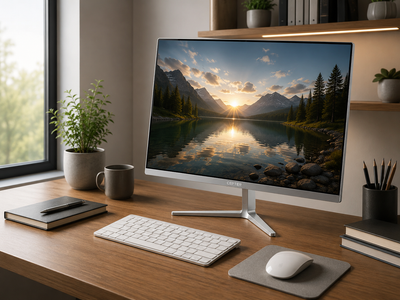 Моноблок 23.8" Medion (Lenovo Group) Cepter A440-03 | AMD Ryzen 5 3500U | IPS (1920x1080) FullHD | RAM 8 ГБ | SSD 512 ГБ | AMD Radeon Vega 8 Graphics | Wi-Fi 5 | Тонкий корпус | Win11 (5207)
