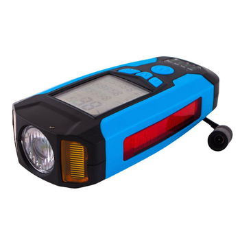 Велофара с компьютером, сигналом и сигнализацией 220V