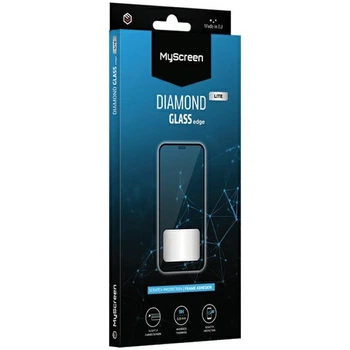 Защитное стекло MyScreenProtector Diamond Glass Edge Lite для TCL 408 Black (MD7699 DGLFG)
