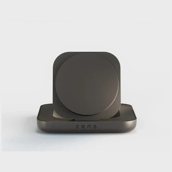 Магнітний бездротовий зарядний пристрій Zens Magnetic Nightstand Charger Qi2 15 Вт USB-C Black (8720618634818)