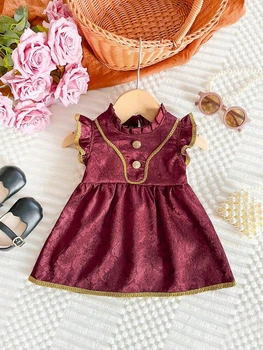 Платье SHEIN 80/86 Бордовый sa2311220577518684