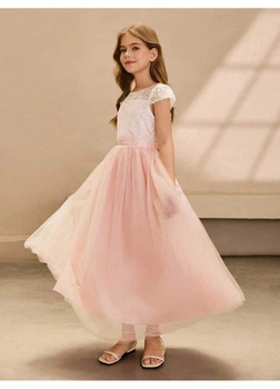 Платье SHEIN 134 Розовый sk25060271462533439